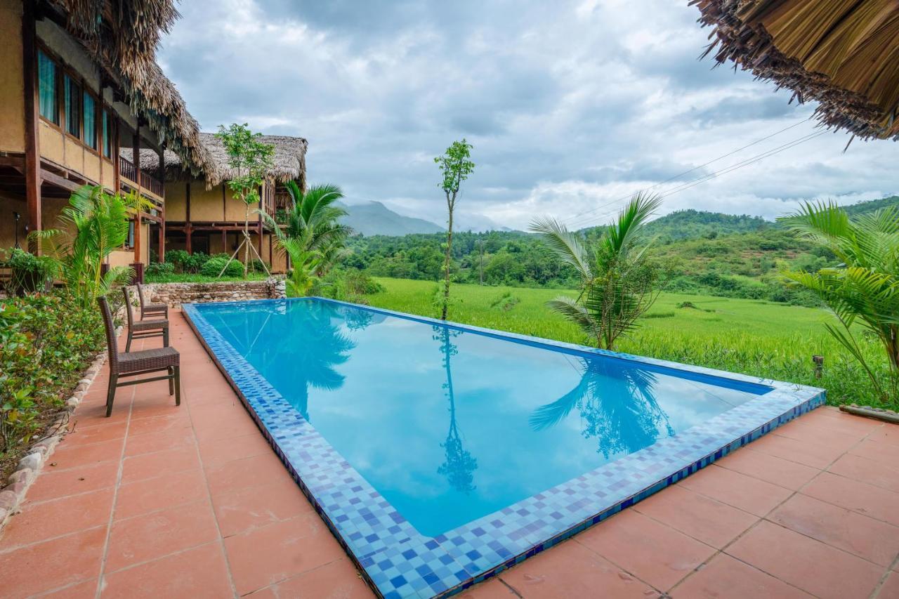 Hotel Mai Chau Onsen Retreat Exterior foto