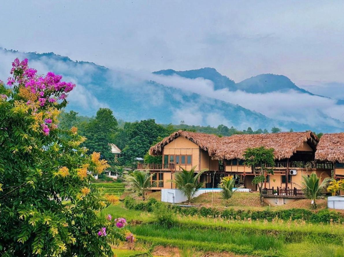 Hotel Mai Chau Onsen Retreat Exterior foto