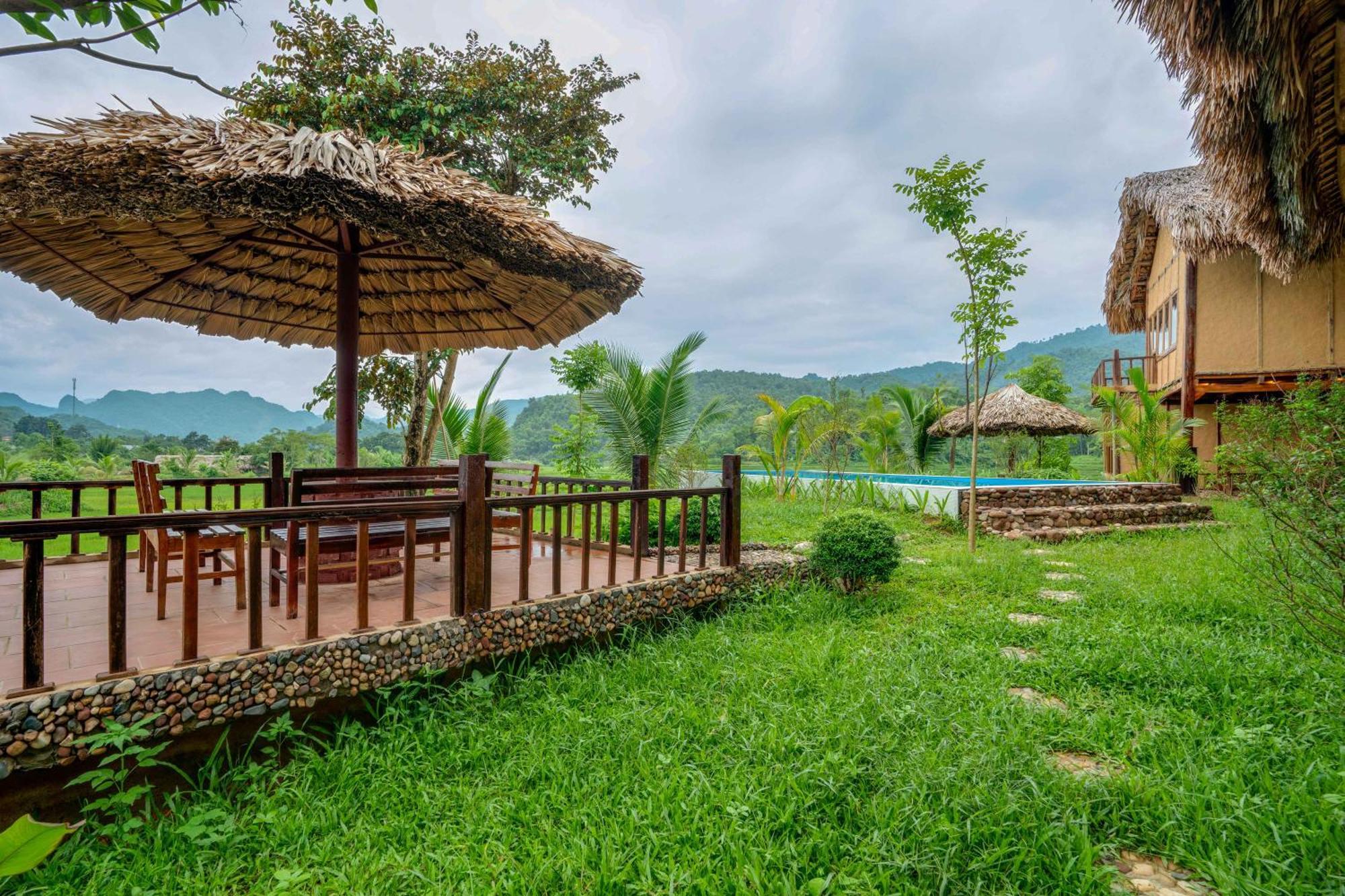 Hotel Mai Chau Onsen Retreat Exterior foto